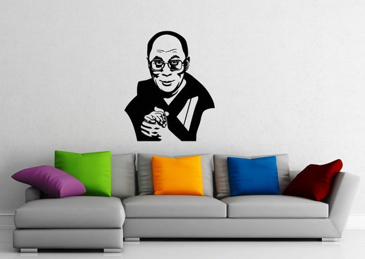 Wall Sticker Vinyl Decal Dalai Lama Tibet Buddhism Religion (ig1177)