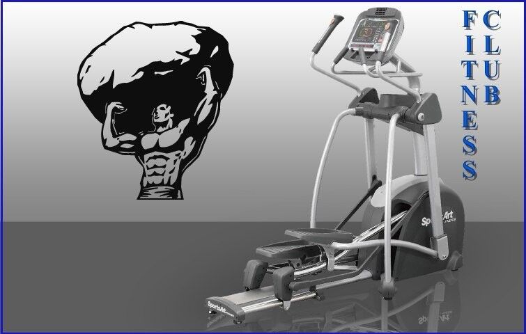 Wall Stickers Vinyl Decal Sports Fitness Bodybuilding Gym Muscled (ig1085)