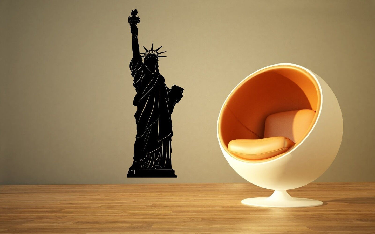 Wall Stickers Vinyl Decal Statue of Liberty USA New York Symbol (ig1010)