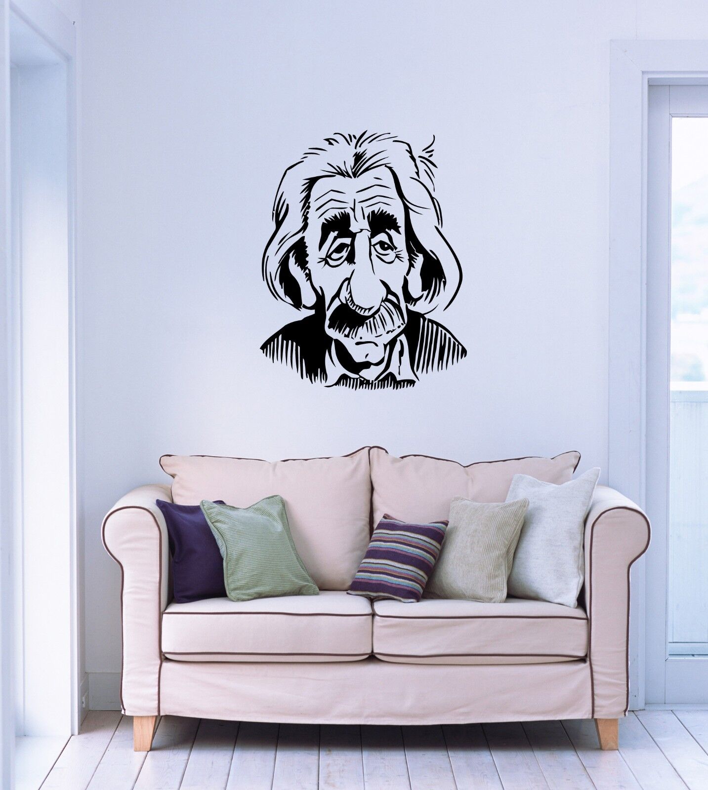 Wandaufkleber, Vinyl, Einstein, Relativitätstheorie, Physik, Wissenschaft (ig982)