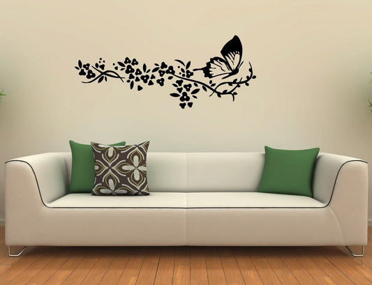 Wall Stickers Vinyl Decal Butterfly Insect Great Home Room Decor (ig958)