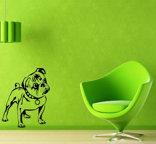 Wall Stickers Vinyl Decal Funny Dog Puppy Animal Home Decor (ig947)