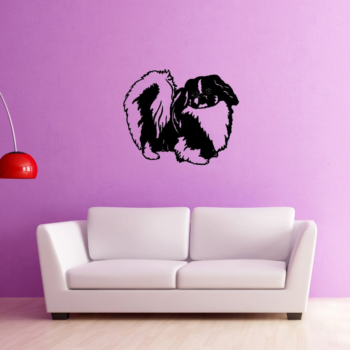 Wall Stickers Vinyl Decal Cute Puppy Dog Animal Pets (ig907)