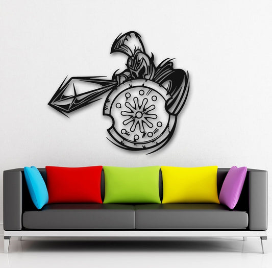 Wall Stickers Vinyl Decal Spartan Warrior War Military for Kids Room (ig820)