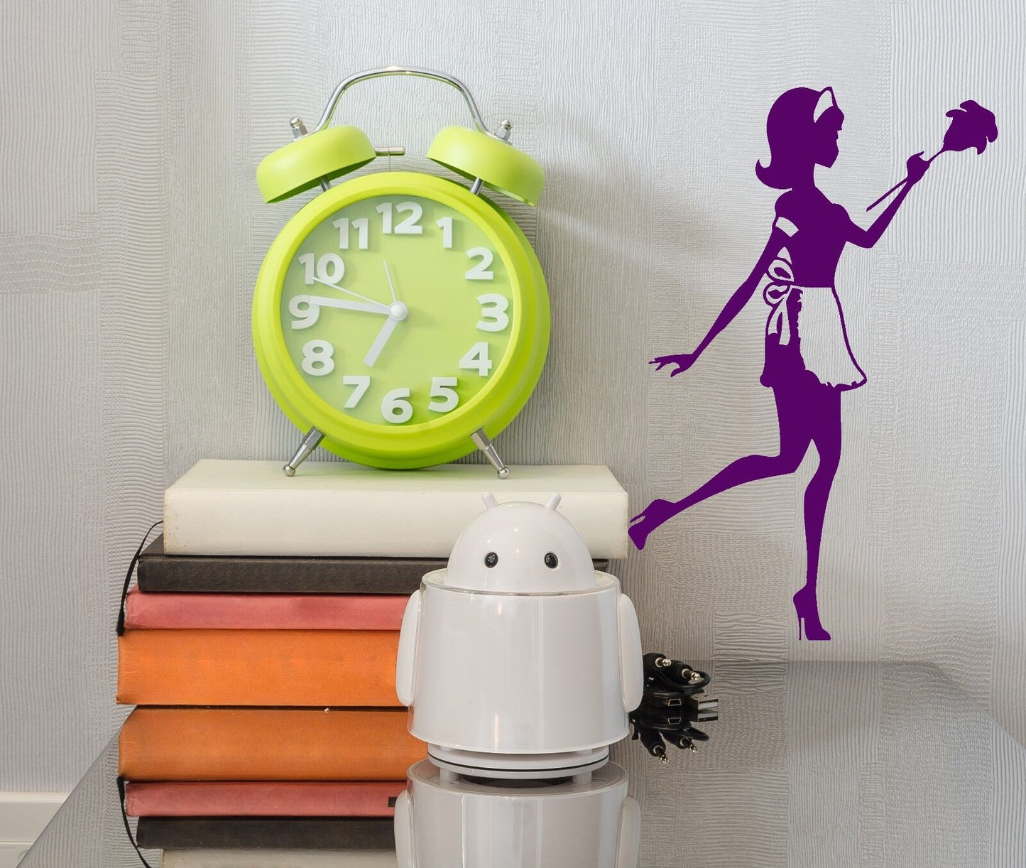 Wall Stickers Vinyl Decal Housekeeper Cleaning Home Hostess Woman (ig728)