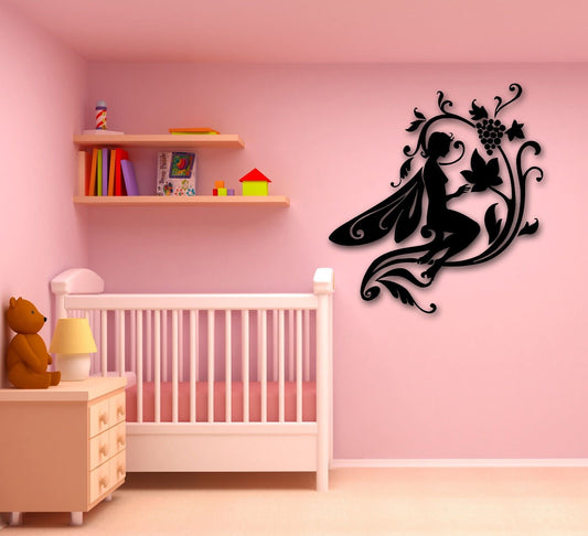 Wall Stickers Vinyl Decal Fairytale Fairy for Kids Children's Room (ig716)