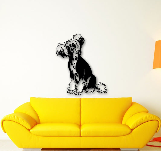 Wandaufkleber, Vinyl, niedlicher Hund, Haustiere, Tiere, tolle Dekoration für Zuhause (ig655)