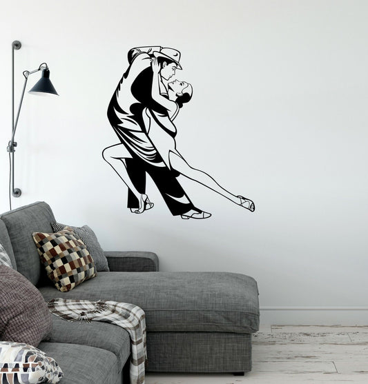 Wall Stickers Vinyl Decal Dance Passion Emotion Cool Room Decor (ig628)