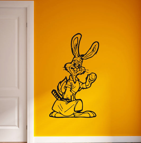 Wall Stickers Vinyl Decal Positive Animal Rabbit for Kids Room Nursery (ig610)