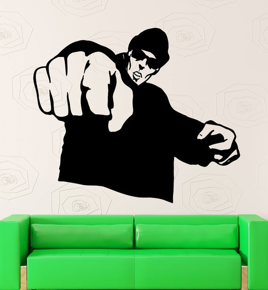 Wall Sticker Vinyl Decal Music Rap Hip-Hop Night Club Cool Living Room (z001)