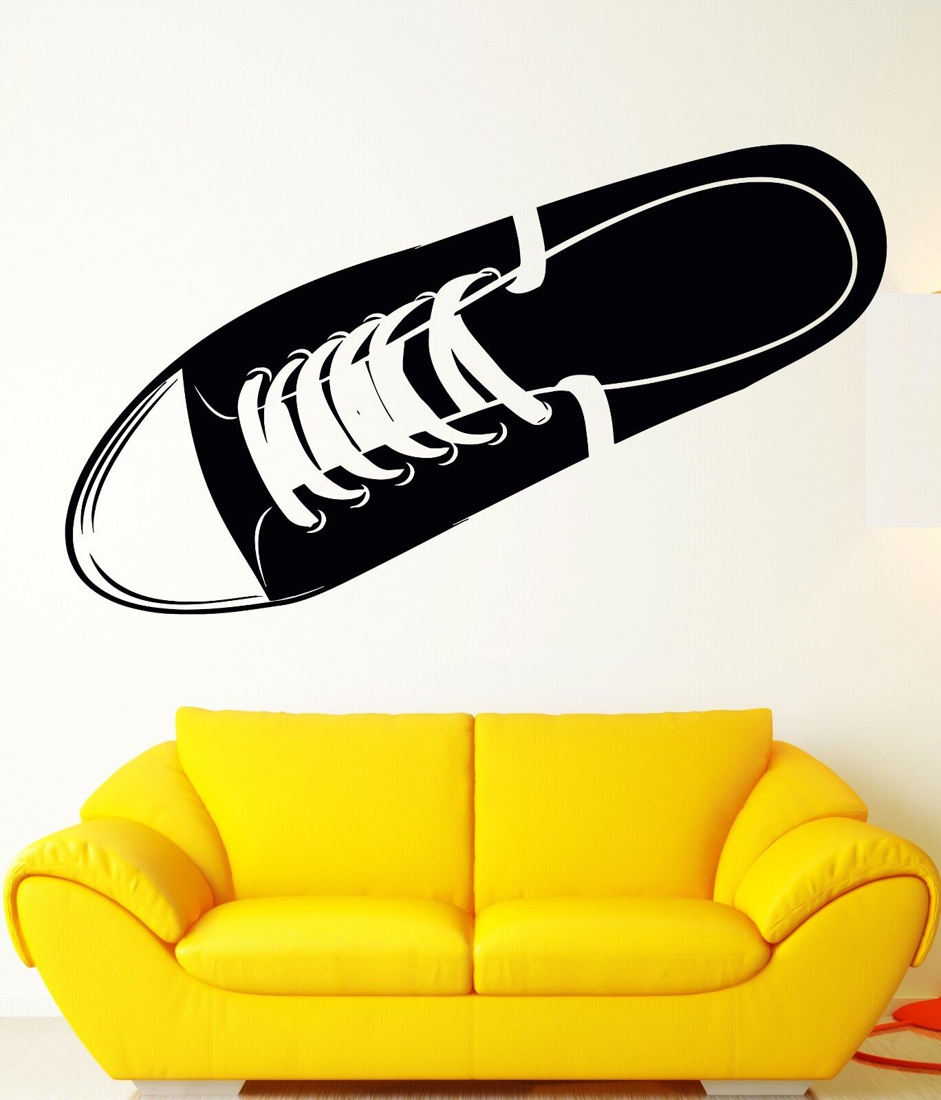 Autocollant mural en vinyle, symbole de jeunesse pour adolescents, chaussure, décor Super Cool (z1056)