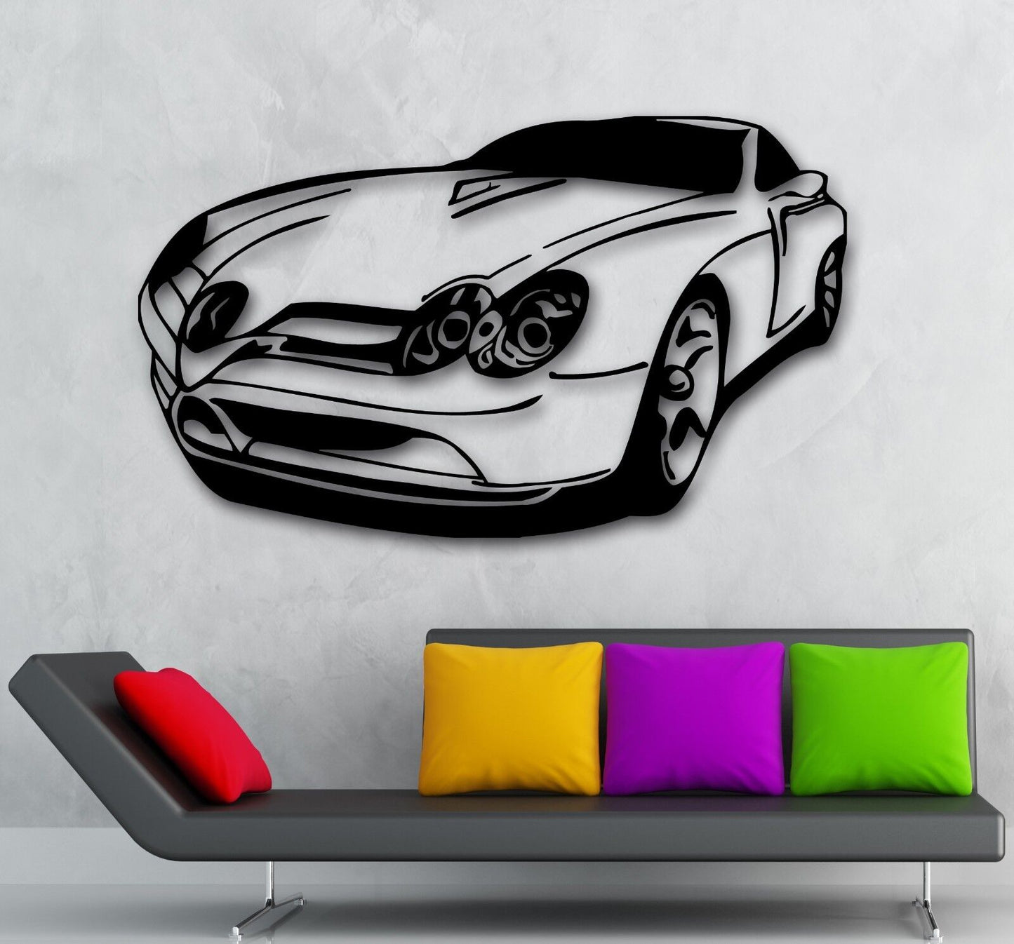 Wall Stickers Vinyl Decal Muscle Car Excellent Garage Decor (ig512)