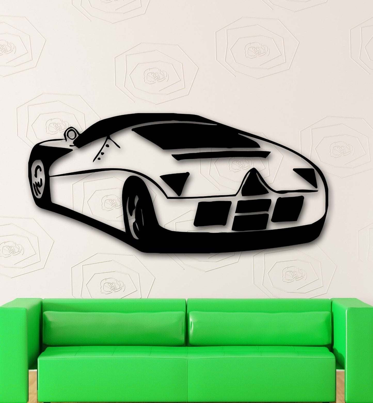 Wall Stickers Vinyl Decal Sport Race Car Garage Decor (ig511