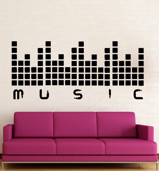 Wall Stickers Vinyl Decal Music Sound Night Club Party Cool Decor (ig1620)