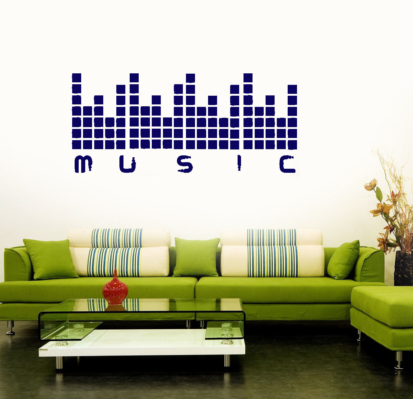 Wall Stickers Vinyl Decal Music Sound Night Club Party Cool Decor (ig1620)