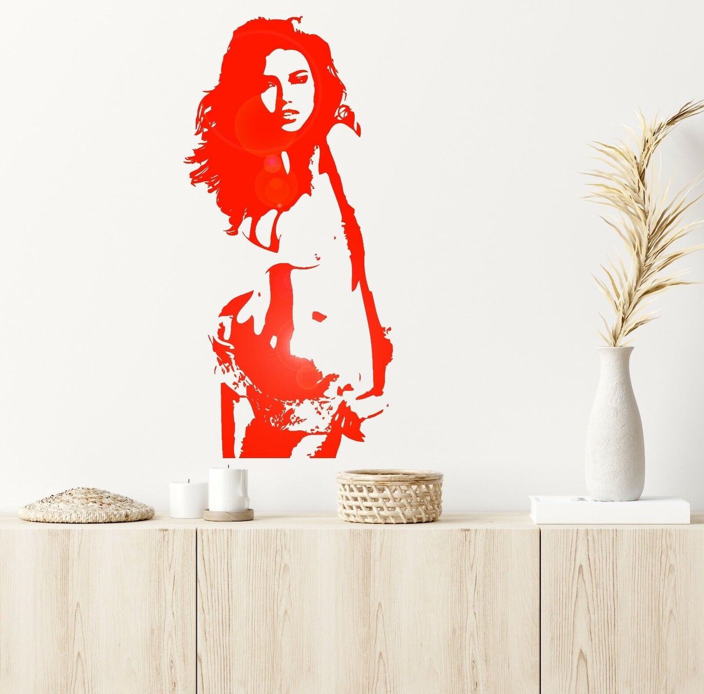 Wall Stickers Vinyl Decal Hot Sexy Girl Beautiful Woman Beauty Cool (ig1712)