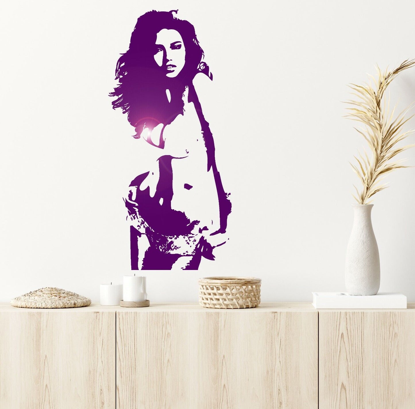 Wall Stickers Vinyl Decal Hot Sexy Girl Beautiful Woman Beauty Cool (ig1712)