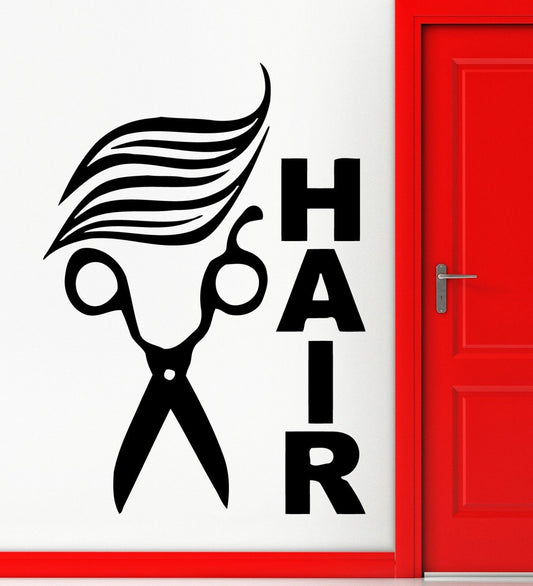 Wall Stickers Vinyl Decal Hair Salon Barbershop Stylist Beauty (ig1720)