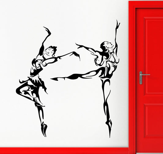 Wall Stickers Vinyl Decal Ballet Dance Sexy Girl Pattern Abstract (ig1815)