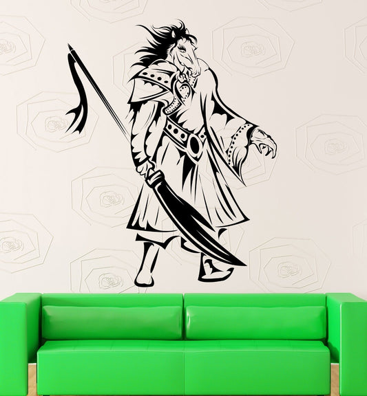 Wall Sticker Vinyl Decal Animal Fighter Weapon Kungfu Nursery Kids Room (ig1854)