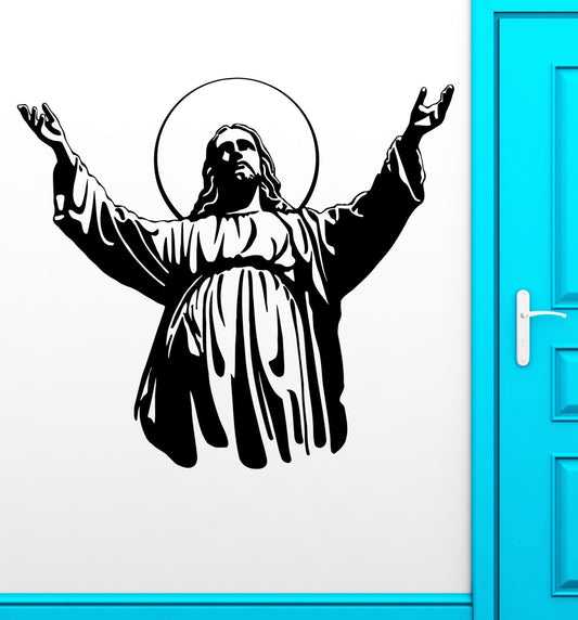 Wall Stickers Jesus Christ Christianity Christian Religion Vinyl Decal (ig1913)