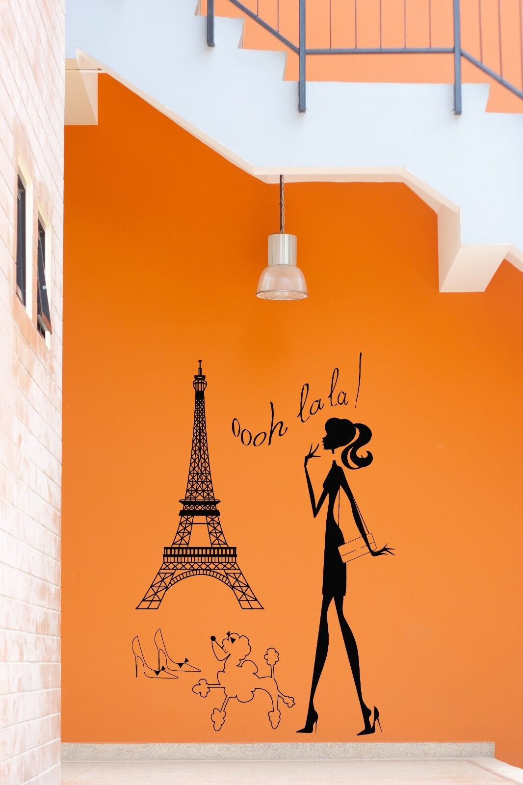 Wall Stickers Hot Sexy Woman Paris France Europe Art Mural Vinyl Decal (ig1944)