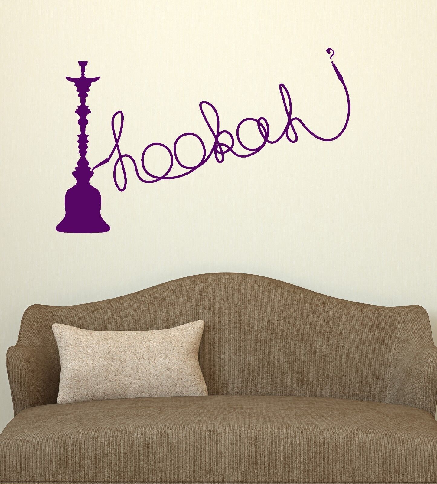 Wall Stickers Shisha Hookah Smoking Smoke Arabic Bar Weed Vinyl Decal (ig1947)