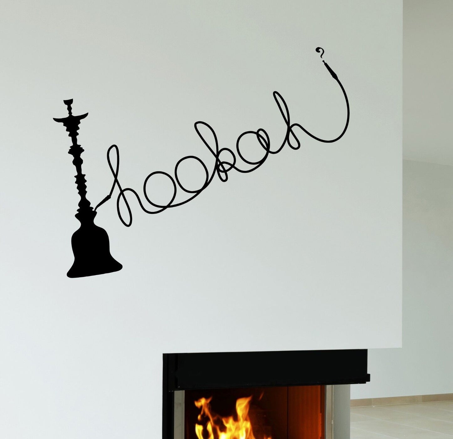 Wall Stickers Shisha Hookah Smoking Smoke Arabic Bar Weed Vinyl Decal (ig1947)