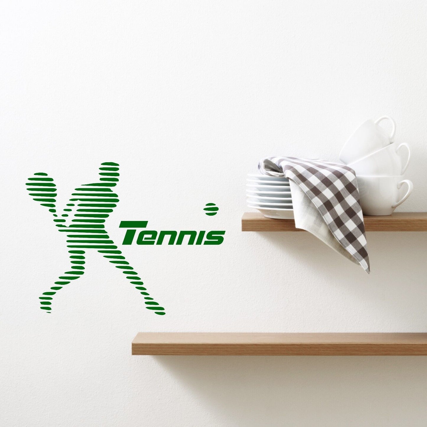 Wall Stickers Tennis Sport Player Sports Room Art Mural Vinyl Decal (ig1999)