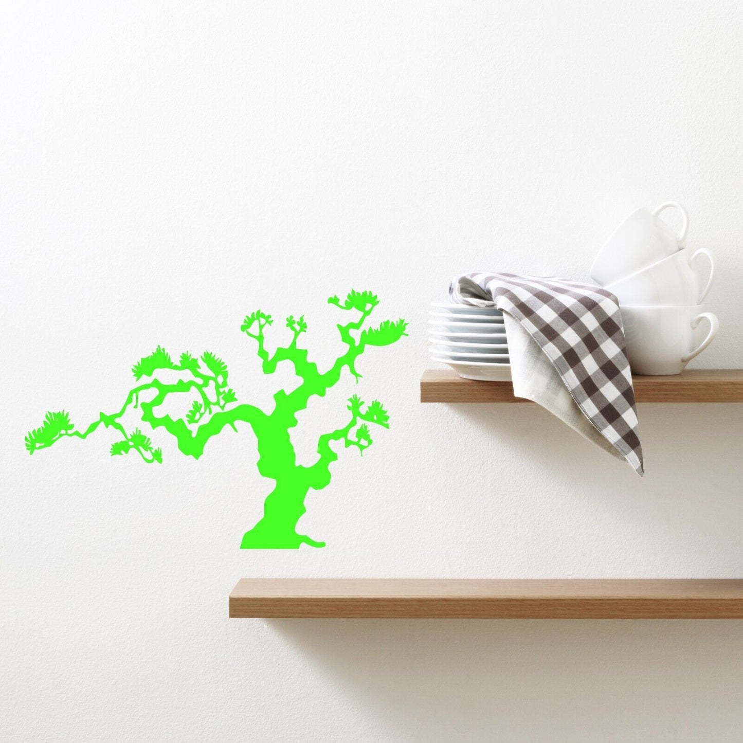 Japanese Bonsai Tree Nature Decor Japan Island Wall Sticker Vinyl Decal (m612)