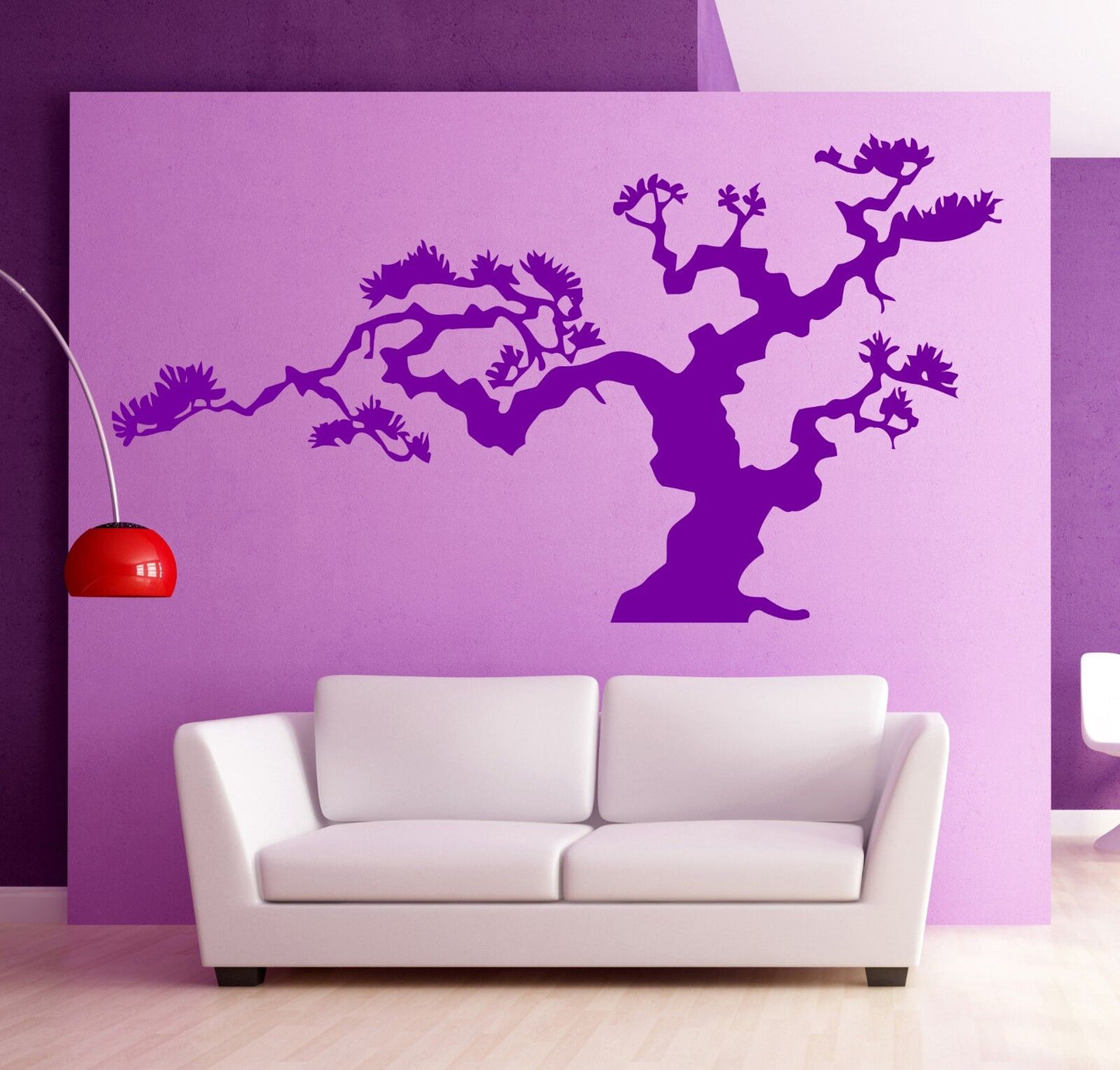 Japanese Bonsai Tree Nature Decor Japan Island Wall Sticker Vinyl Decal (m612)