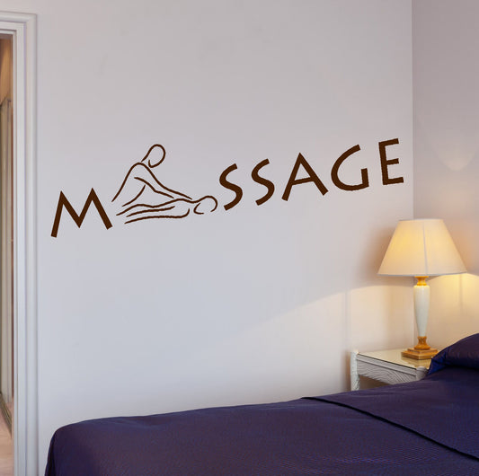 Autocollants muraux en vinyle pour salle de Massage, Spa, relaxation, Salon de beauté, Art Mural (ig2005)