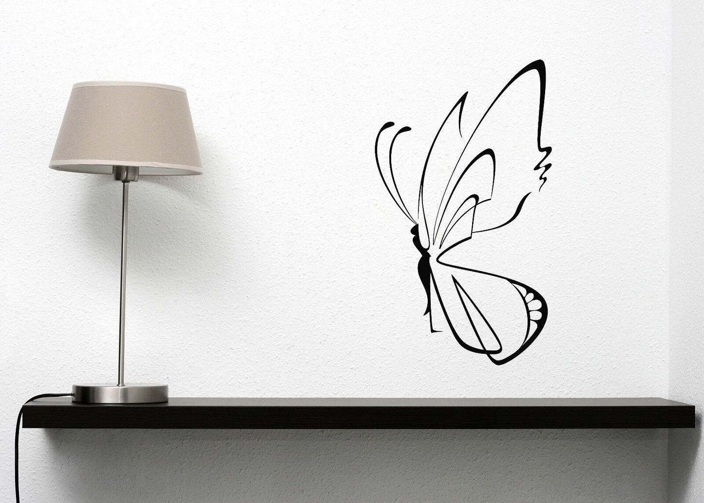 Wall Stickers Vinyl Beautiful ButterflyWings Magnificent Symbol Rebirth (n016)