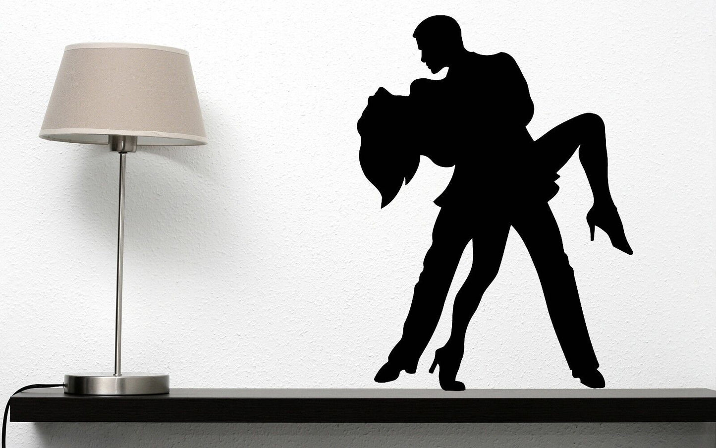 Wall Sticker Vinyl Decal Tango Dancers Samba Rumba Man and Woman Passion (n034)