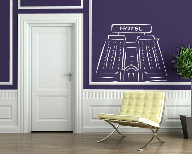 Wall Sticker Vinyl Decal Building Casino Hotel Sign Floors Decor (n060)