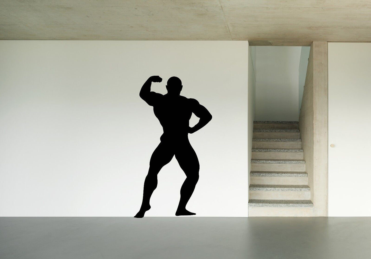 Wall Vinyl Sticker Sports Fitness Bodybuilder Mr. Olympia Art (n072)