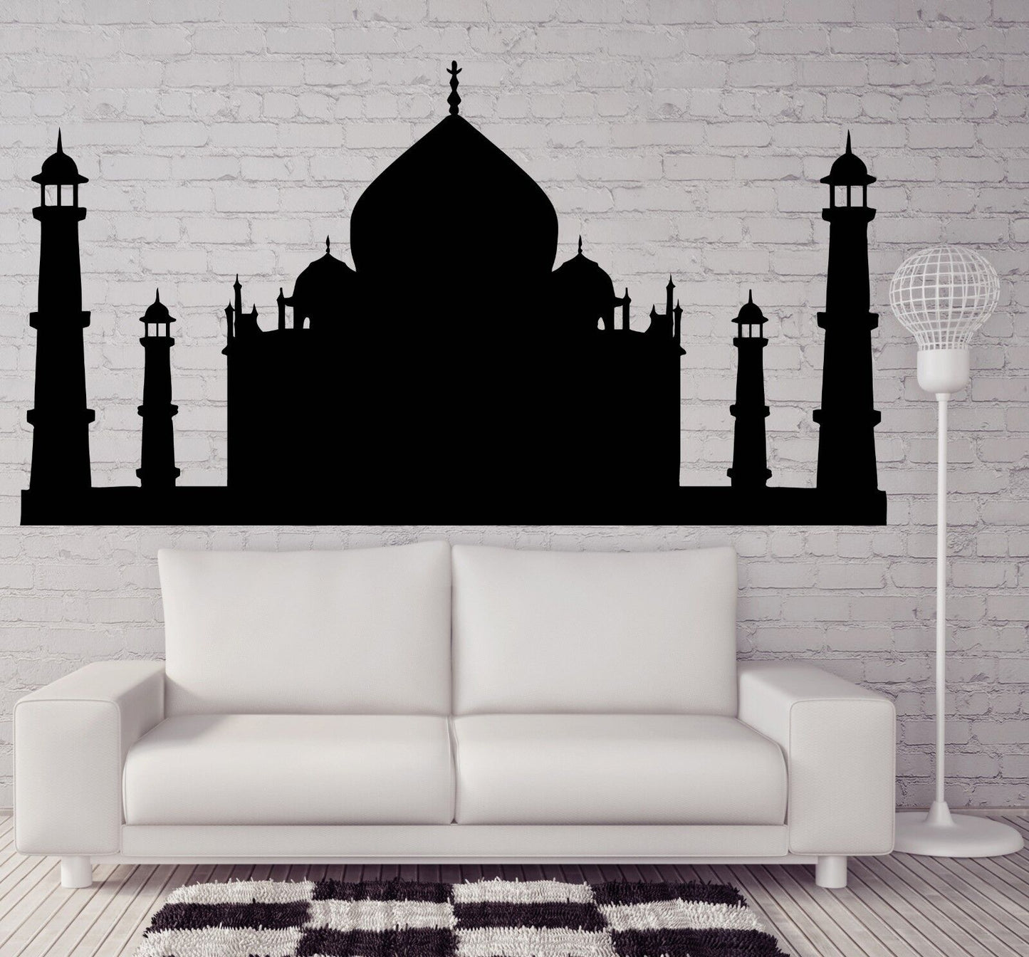 Wall Sticker Vinyl Decal Mosque Temple Divine Belief Place Clean Troughts (n085)