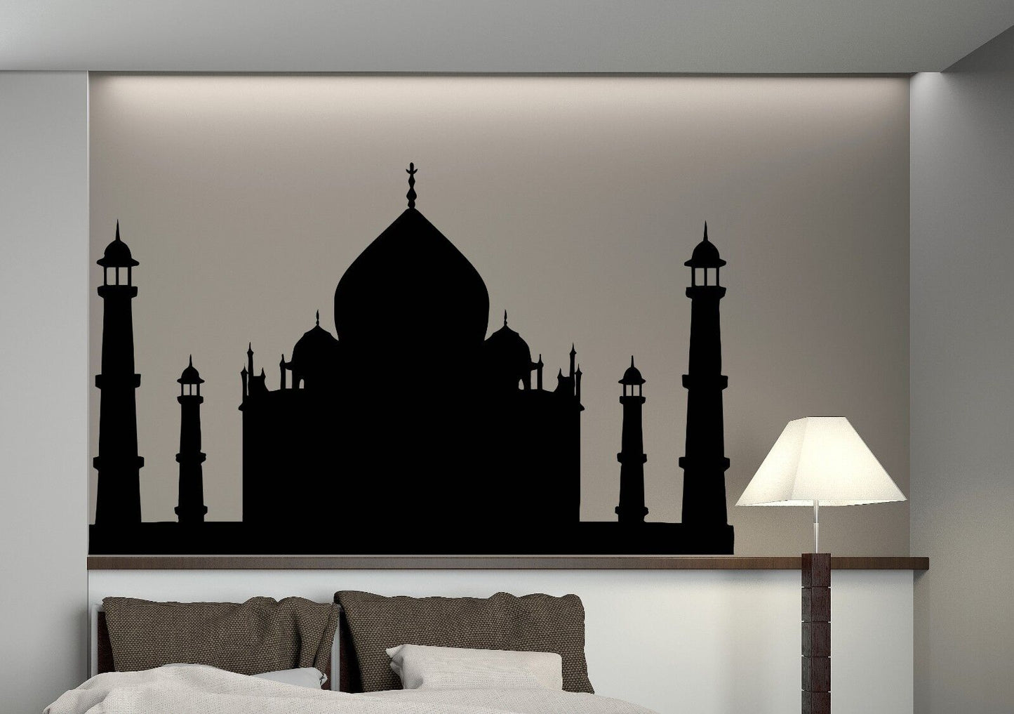 Wall Sticker Vinyl Decal Mosque Temple Divine Belief Place Clean Troughts (n085)