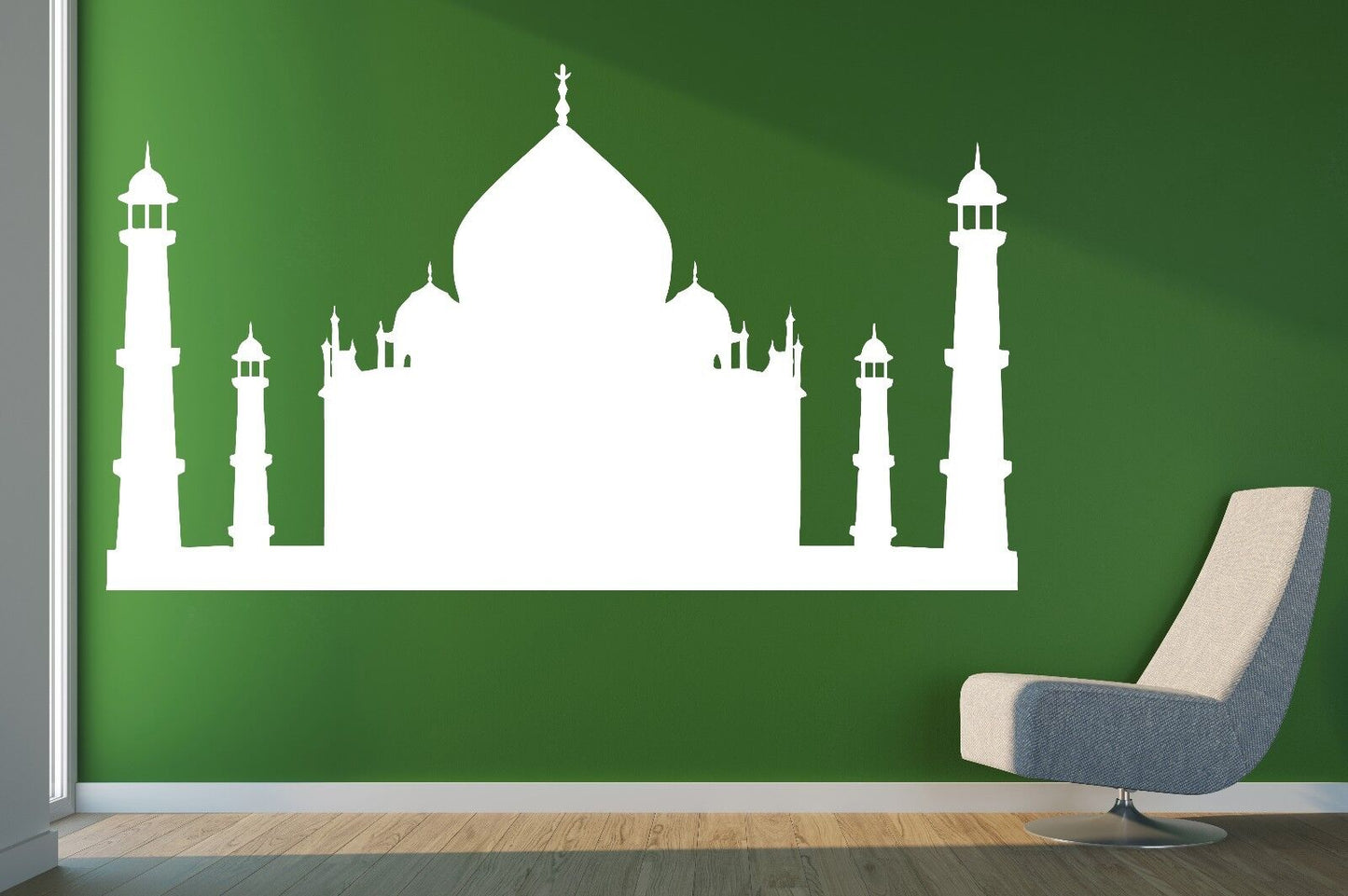 Wall Sticker Vinyl Decal Mosque Temple Divine Belief Place Clean Troughts (n085)