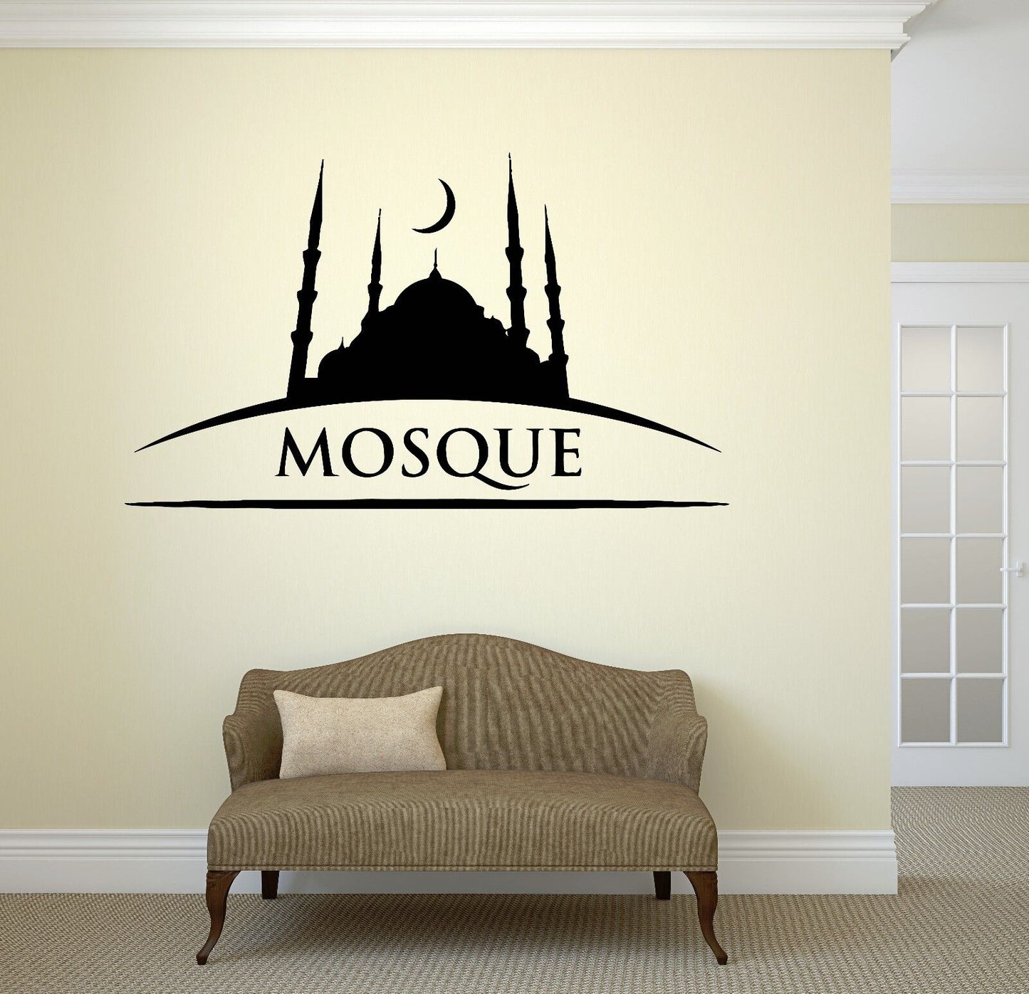 Wall Stickers Vinyl Decal Mosque Islam Muslim Arabic Decor Art Room (ig2045)