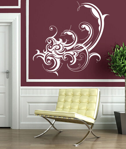 Vinyl Wall Sticker Beautiful Ornament Wall Decoration Wonderful View (n157)