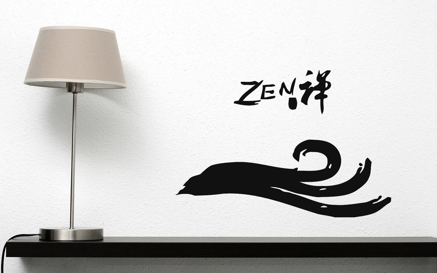 Vinyl Wall Sticker Zen School of Chinese East Asian Buddhism (n161)