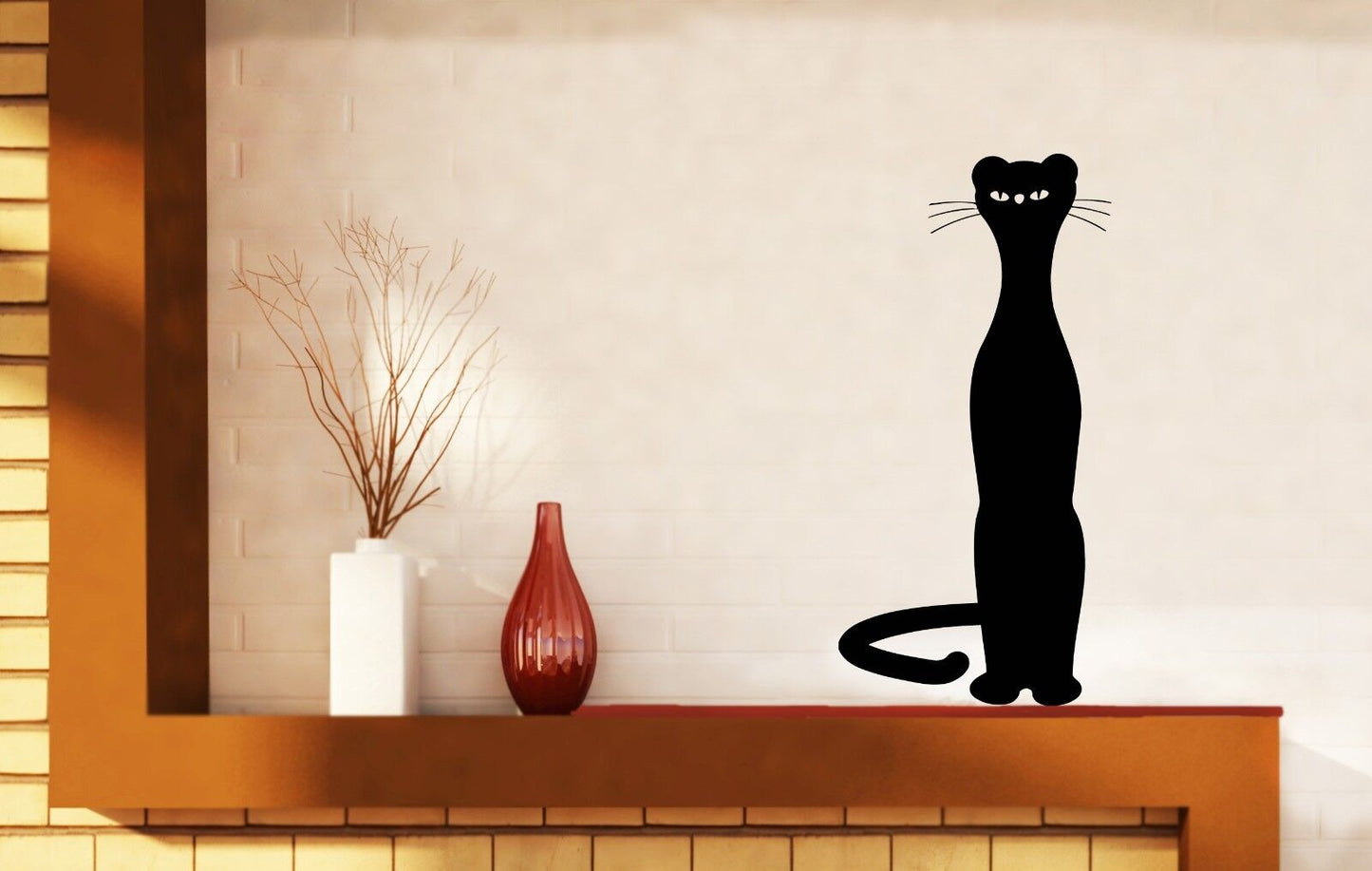 Wall Sticker Vinyl Decal Bagheera Back Panther Tiger Fictional Character (n162)