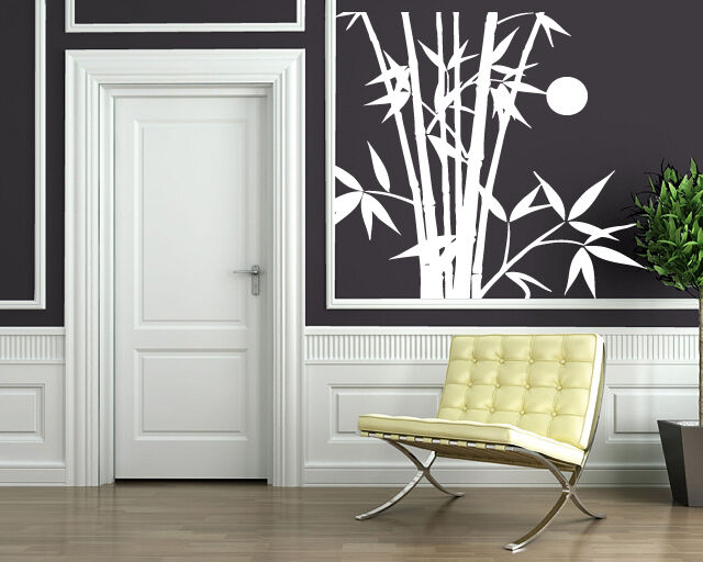 Wall Vinyl Sticker Decor Giant Evergreen Bamboo are Viable (n177)