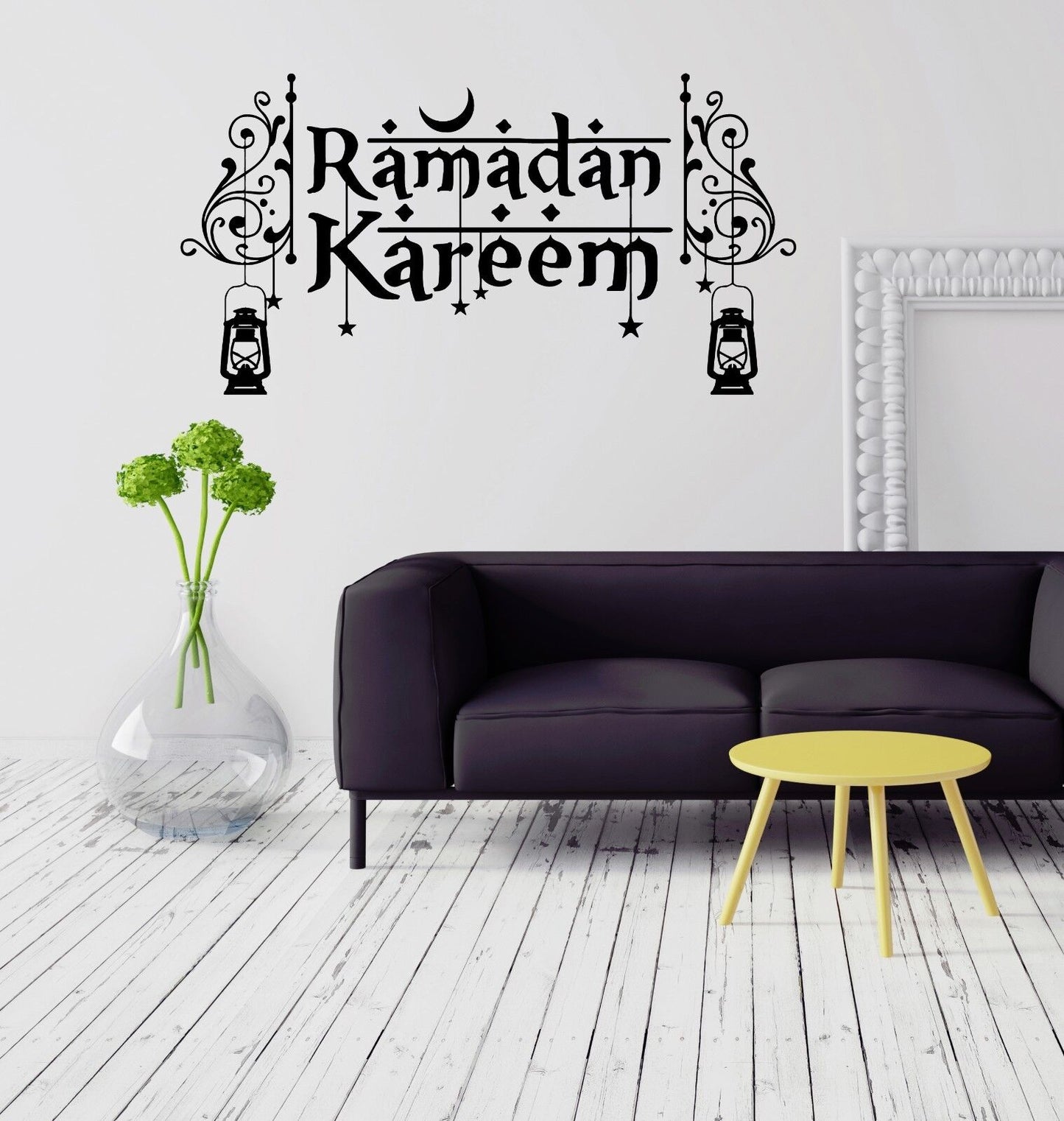 Autocollants muraux en vinyle pour Ramadan Kareem, vacances musulmanes islamiques (ig2056)