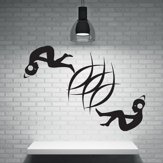 Wall Sticker Vinyl Decal Alien Beings Mind Communication of Thoughts (n237)