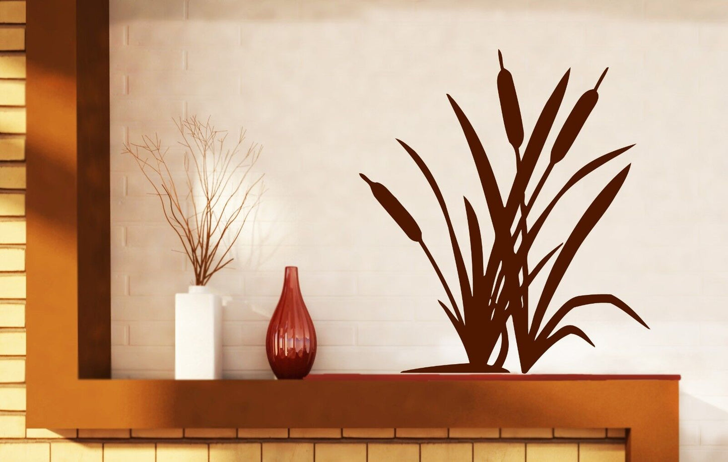 Wall Sticker Vinyl Decal Russian Marsh Cane Bamboo (n275)