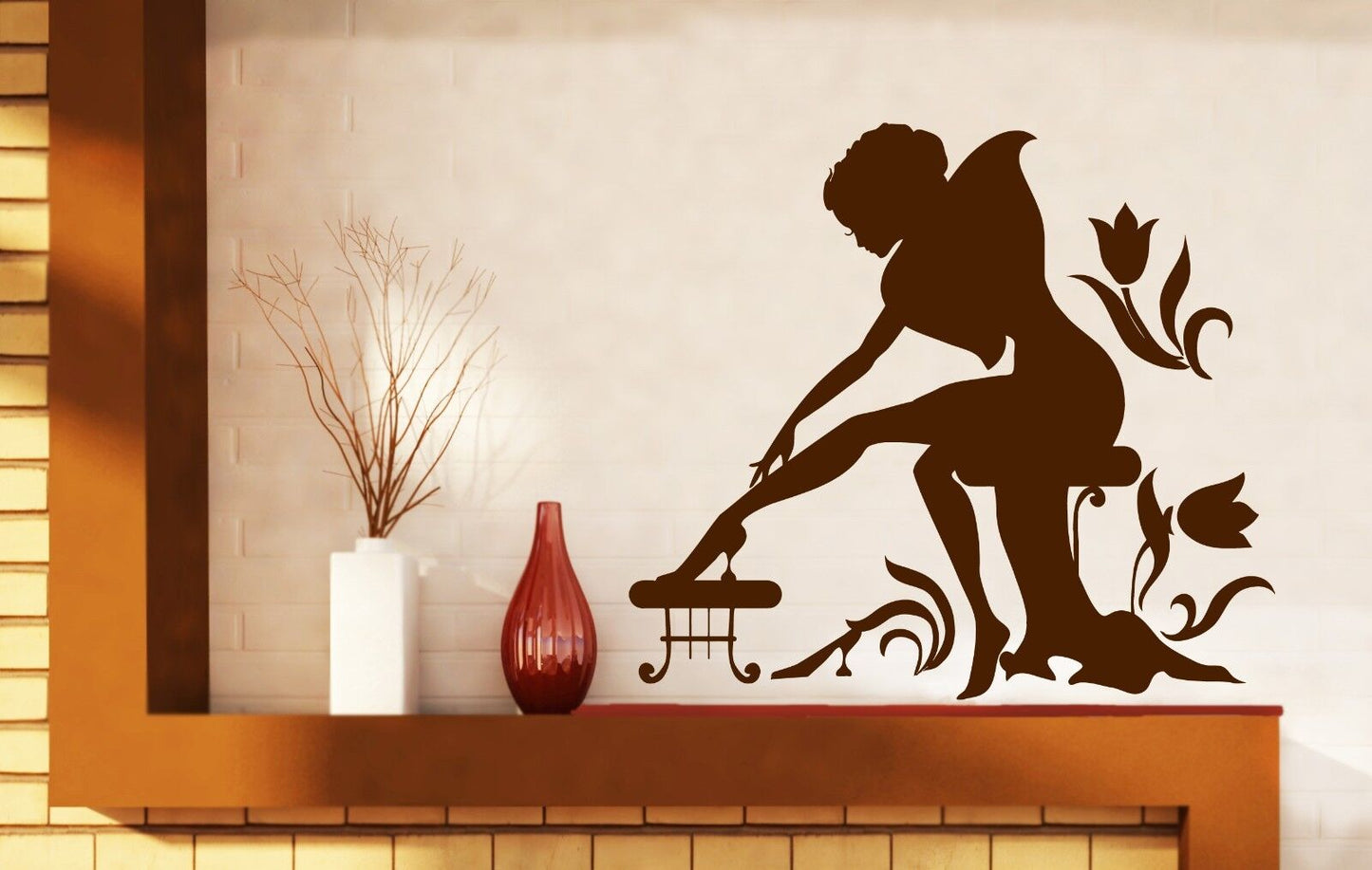 Wall Vinyl Sticker Beauty Salon and Spa Styling Nails Pedicure Decor (n304)