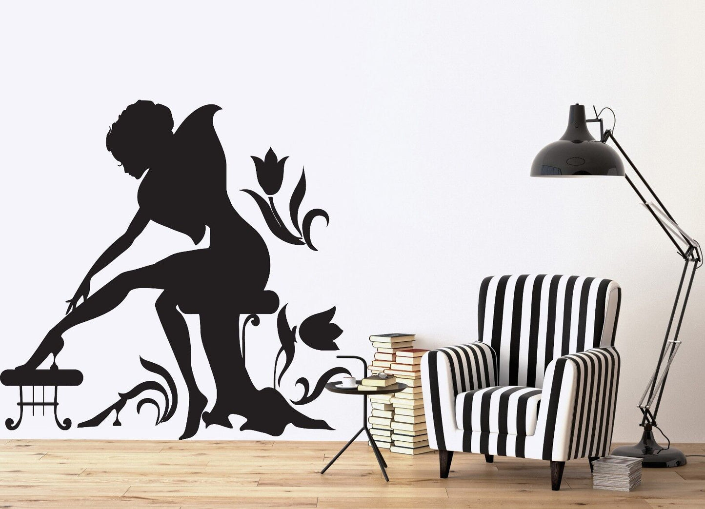 Wall Vinyl Sticker Beauty Salon and Spa Styling Nails Pedicure Decor (n304)