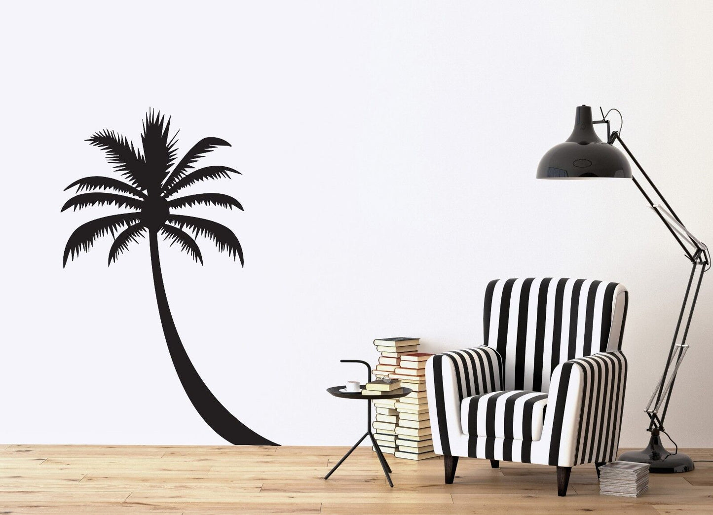 Wall Sticker Banana Coconut Palm Sea Sun Beach Paradise Vinyl Decal (n322)